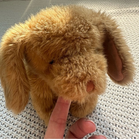 WOOZER Vintage 1990s Russ Berrie Plush Golden Retriever Dog Beans Lovable Plush - Picture 9 of 10